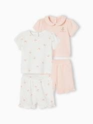 Baby-Pyjamas-Pack of 2 Honeycomb Pyjamas for Babies