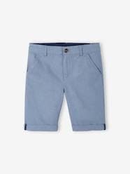 Boys-Bermuda Shorts in Cotton/Linen for Boys