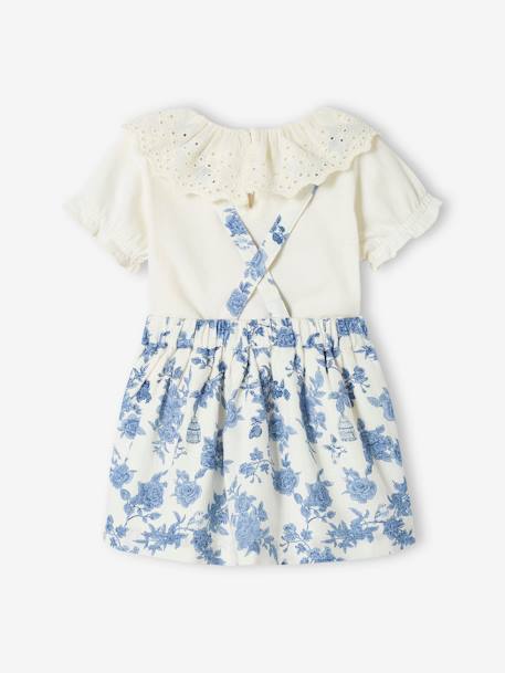 Occasion Wear Outfit: Skirt & T-Shirt for Babies ecru 