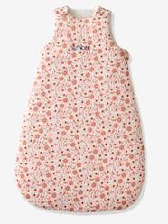 -Sleeveless Baby Sleeping Bag, in Cotton Gauze, Happy Bohème