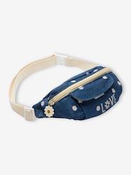 Girls-Bumbag in Embroidered Denim for Girls