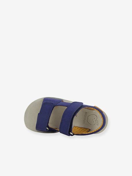 Sandals for Children, Goa Boy by SHOO POM® blue+caramel 