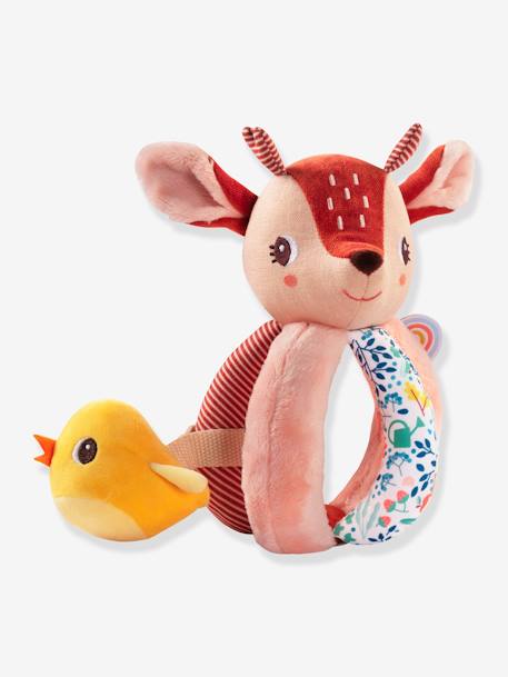 Stella rattle with handles - LILLIPUTIENS rose 