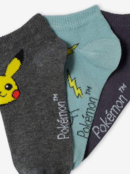 Pack of 3 Pairs of Pokémon® Trainer Socks sage green 