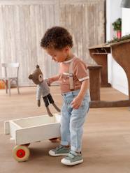 Baby-Trousers & Jeans-Jeans with Removable Braces, for Babies