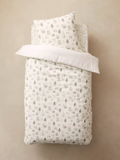 Duvet Cover + Pillowcase Set for Children, YELLOWSTONE beige 