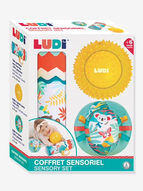 Balls & Tubes Play Set by LUDI multicoloured 