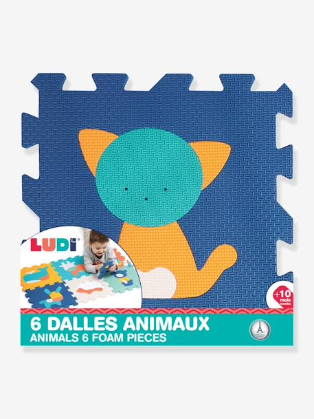 6 Animal Tiles by LUDI multicoloured 