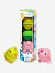 Toys-Baby & Pre-School Toys-Early Learning & Sensory Toys-Tube of Farm Animals Snap Beads - 6 Pieces - LALABOOM