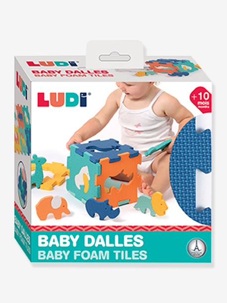 Baby Animals Tiles Mat, LUDI multicoloured 