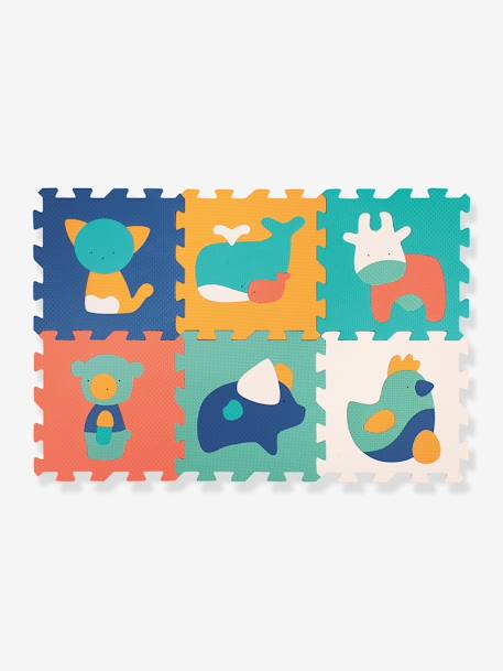 6 Animal Tiles by LUDI multicoloured 
