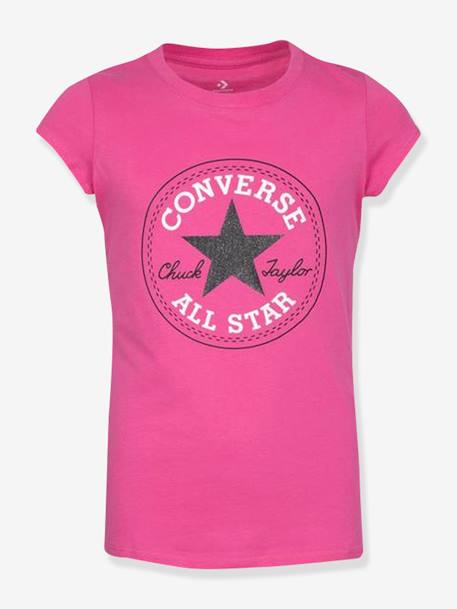 Timeless Chuck Patch Tee by CONVERSE rose+white 