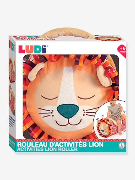 Lion Activity Prop Pillow, LUDI multicoloured 