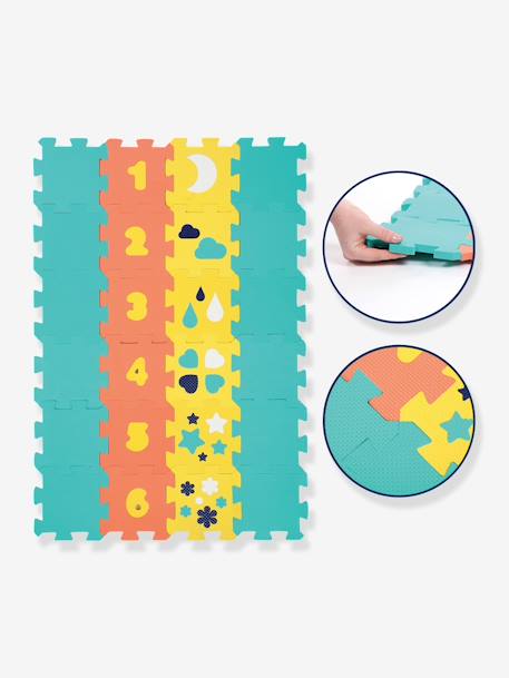 Bowling & Shapes Activity Mat, by LUDI multicoloured 