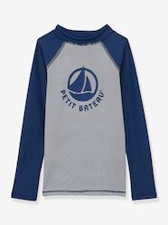 Boys-Swim & Beachwear-Long Sleeve Top with UV Protection by PETIT BATEAU
