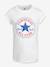Timeless Chuck Patch Tee by CONVERSE rose+white 