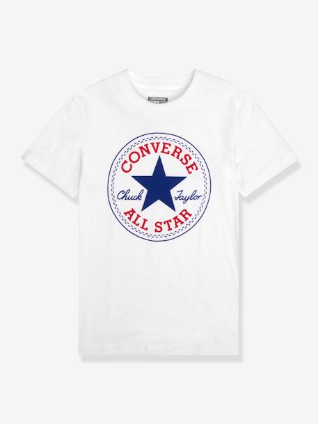 Core Chuck Patch T-Shirt by CONVERSE red+white 