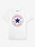 Core Chuck Patch T-Shirt by CONVERSE red+white 