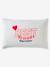 Duvet Cover + Pillowcase Set for Children, BFF WHITE MEDIUM SOLID WITH DESIGN 
