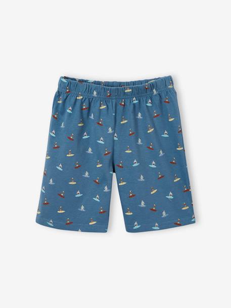 Pack of 2 'Summer Surf' Pyjamas for Boys denim blue 