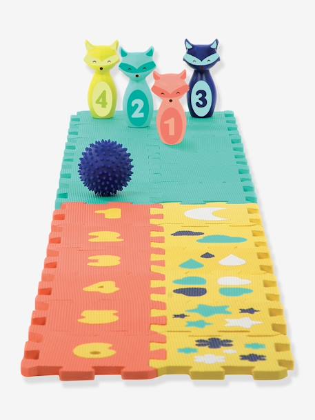Bowling & Shapes Activity Mat, by LUDI multicoloured 