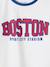 Boston Sports T-Shirt with Contrasting Sleeves, for Boys white 