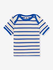 Baby-T-shirts & Roll Neck T-Shirts-Short Sleeve T-Shirt by PETIT BATEAU