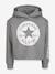 Hooded Sweatshirt, Chuck Patch Cropped Hoodie by CONVERSE grey 