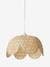 Hanging Lampshade in Cane, Countryside golden beige 