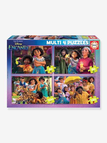 4 Progressive Disney Encanto Puzzles - 50/150 - EDUCA multicoloured 