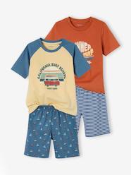 Boys-Nightwear-Pack of 2 "Summer Surf" Pyjamas for Boys