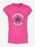 Timeless Chuck Patch Tee by CONVERSE rose+white 