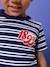 Striped T-Shirt in Organic Cotton, by PETIT BATEAU blue 