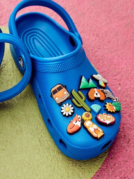Classic Clog K for Kids, by CROCS(TM) blue+BLUE DARK SOLID+PINK LIGHT SOLID+RED MEDIUM SOLID+rose+YELLOW LIGHT SOLID 