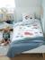 Under Construction Duvet Set for Children, by Magicouette printed white 