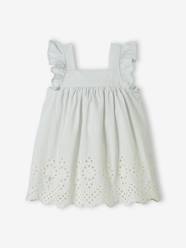 Baby-Dresses & Skirts-Occasion Wear Dress with Bodysuit for Babies