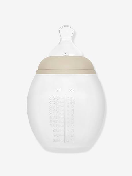 BibRond 330 ml Baby Bottle by ELHEE BEIGE LIGHT SOLID 