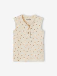 Baby-Printed Sleeveless Top for Babies