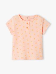Baby-T-shirts & Roll Neck T-Shirts-Rib Knit T-Shirt for Babies