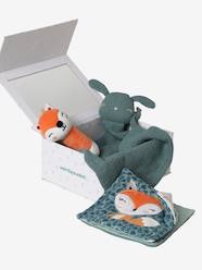 3-Item Gift Box: Soft Toy + Rattle + Picture Book