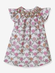 -Ana Dress for Babies in Liberty® Fabric - Parties & Weddings Collection by CYRILLUS