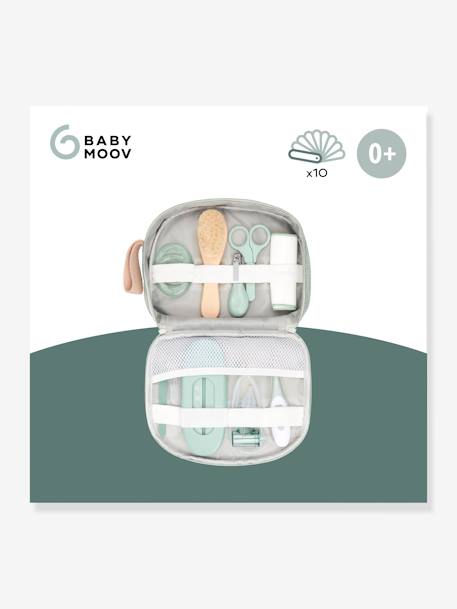 Baby Care Grooming Kit with Accessories, by BABYMOOV green 