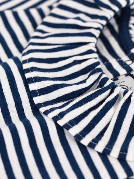Short Sleeve Blouse, by PETIT BATEAU blue 