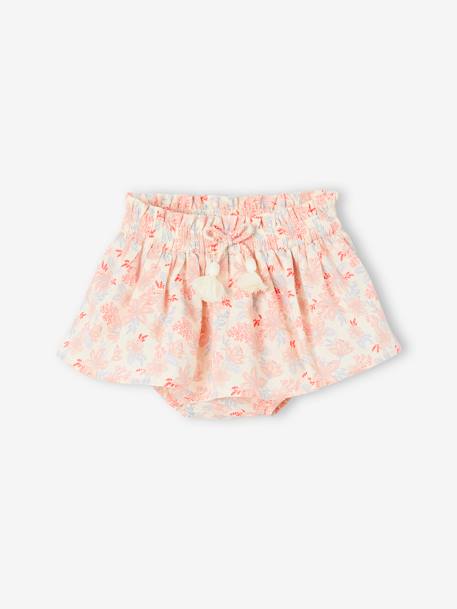 Skirt with Integrated Briefs for Babies ecru 