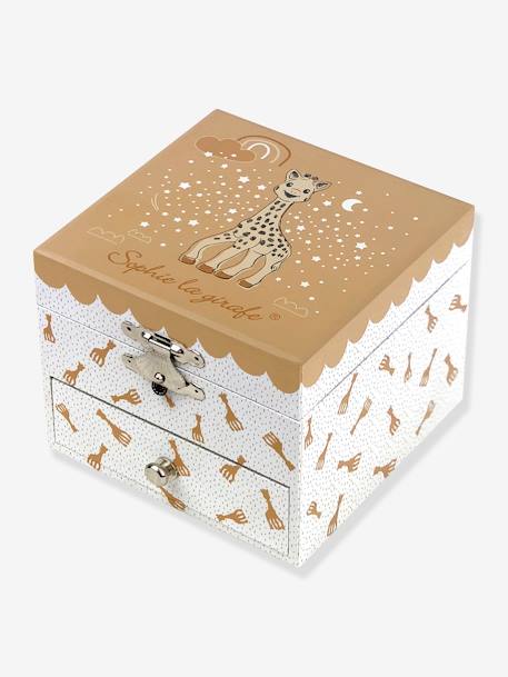 Musical Cube Box, Sophie the Giraffe - TROUSSELIER camel 