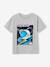 Astronaut T-Shirt with Sequins for Boys marl grey+navy blue 