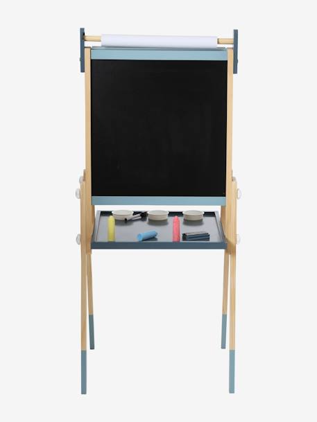 3-in-1 Foldable Board, Adjustable Height  - Wood FSC®100% Certified navy blue+PINK MEDIUM SOLID+Wood/Multi 