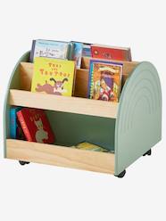 Bedroom Furniture & Storage-Small Storage Case on Casters, Rainbow