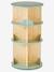 Rotating Bookshelf, Rainbow sage green 
