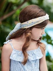 Girls-Accessories-Winter Hats, Scarves, Gloves & Mittens-Floral Print Scarf for Girls